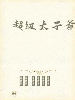 超级太子爷