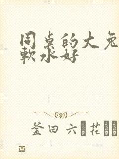 同桌的大兔子好软水好