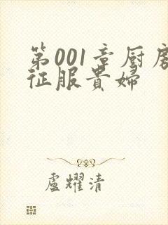 第001章厨房征服贵妇