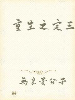 重生之定三国