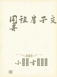 同租房子交换夫妻