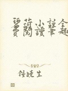 碧荷小说全文免费阅读笔趣阁