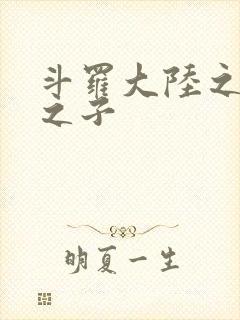 斗罗大陆之七怪之子