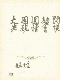 大团圆结闪闪发光亲情会视频