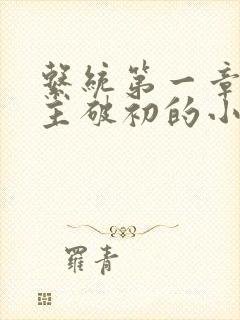 系统第一章给宿主破初的小说