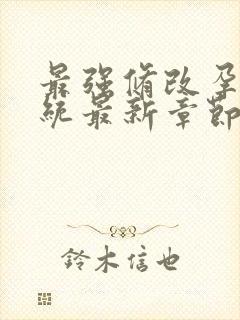 最强修改孕妇系统最新章节