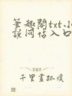 笔趣阁txt小说网站入口