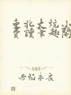 东北大炕小说免费读笔趣阁