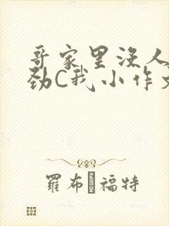 哥家里没人使点劲C我小作文