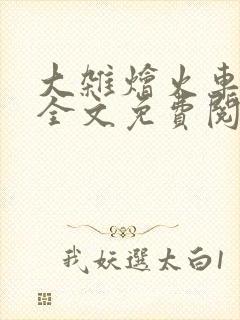 大杂烩火车小说全文免费阅读