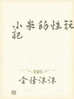 小米的性玩具日记