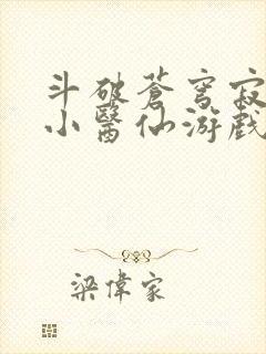 斗破苍穹寂寞的小医仙游戏世界