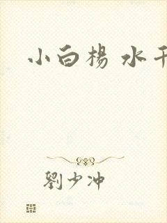 小白杨 水千丞