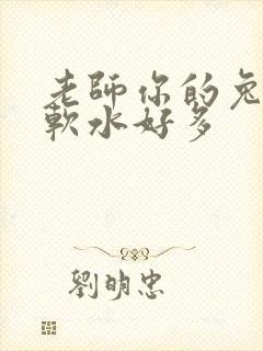 老师你的兔子好软水好多