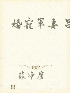 婚宠军妻 吕颜