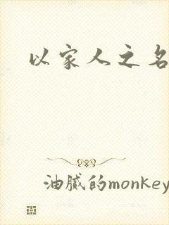 以家人之名小说