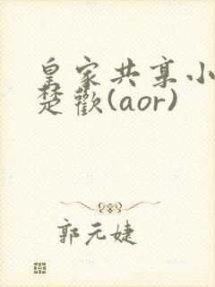 皇家共享小公主楚欢(aor)