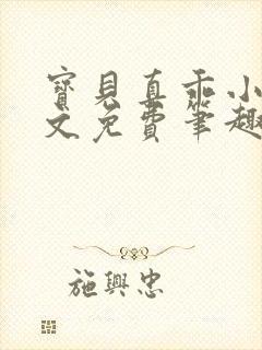 宝贝真乖小说全文免费笔趣阁