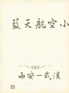 蓝天航空小说
