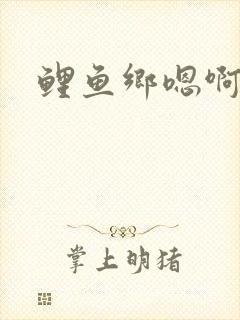 鲤鱼乡嗯啊