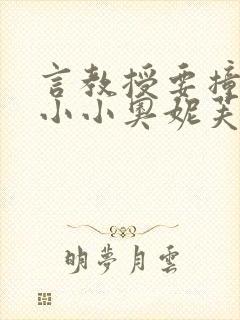 言教授要撞坏了小小奥妮芙原文