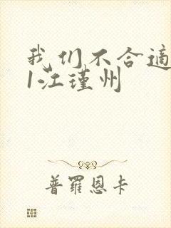 我们不合适1v1江瑾州