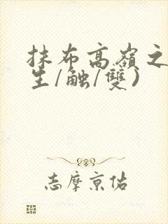 抹布高岭之花(生/触/双)