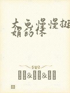 大龟慢慢挺进张娟的休