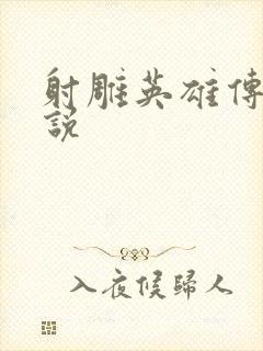 射雕英雄传 小说