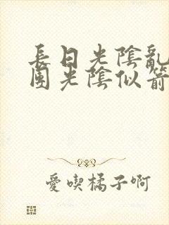 长日光阴乱作一团光阴似箭笔趣渺视频