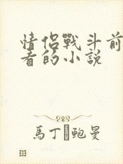 情侣战斗前适合看的小说