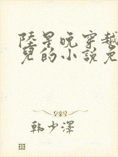 陆星晚穿越成婴儿的小说免费阅读全文