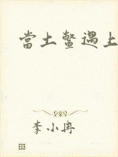 当土鳖遇上海龟