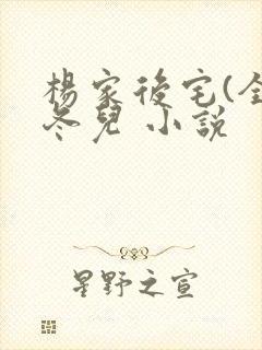 杨家后宅(全)冬儿 小说