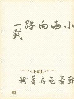 一路向西小说下载