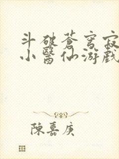 斗破苍穹寂寞的小医仙游戏世界