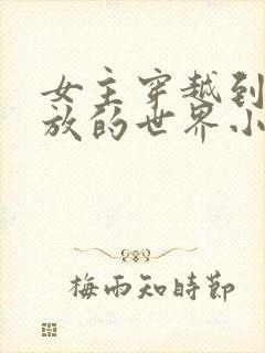 女主穿越到很开放的世界小说