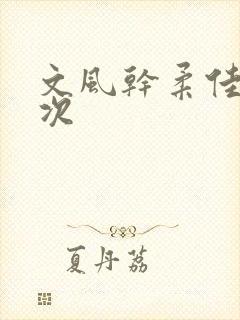 文风干柔佳第一次