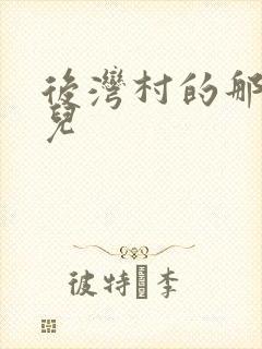 后湾村的那些事儿