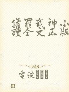 修罗武神小说阅读全文正版