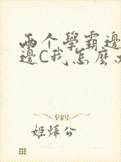 两个学霸边做题边C我怎么办