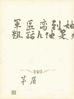 军区脔到她哭h粗话h他是疯批