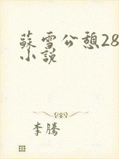 苏雪公憩28篇小说