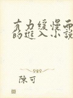 有力缓慢而坚定的进入小说