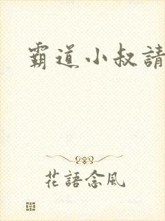 霸道小叔请轻撩