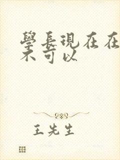 学长现在在上课不可以