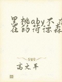 黑桃aby不存在的荷德森笔趣阁