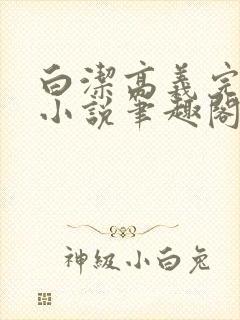 白洁高义完整版小说笔趣阁