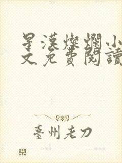 星汉灿烂小说全文免费阅读