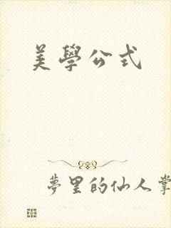 美学公式